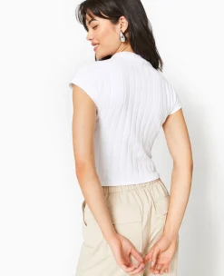Pimkie T-Shirt Et Top^Top En Maille Côtes Plates -
