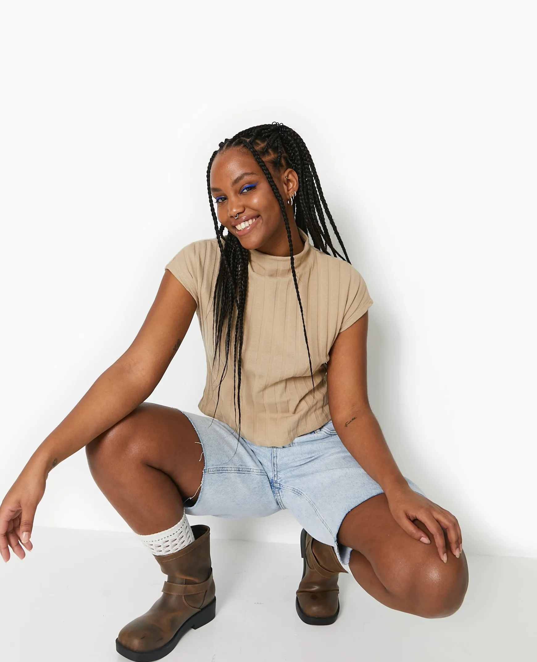 Pimkie T-Shirt Et Top^Top En Maille Côtes Plates -