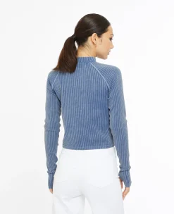 Pimkie Pull Et Gilet|T-Shirt Et Top^Top Manches Longues En Maille Côtelée Effet Rayé -