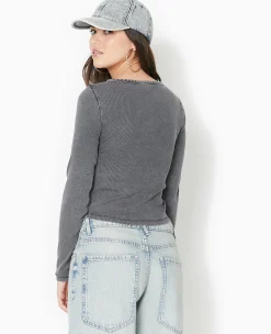 Pimkie T-Shirt Et Top^Top Manches Longues En Maille Côtelée -