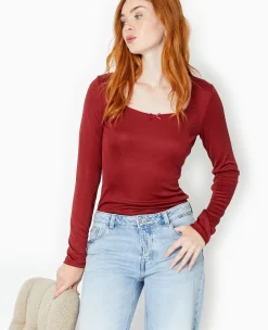 Pimkie T-Shirt Et Top^Top Manches Longues En Maille Extensible -