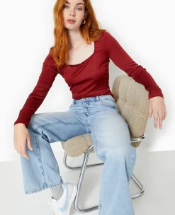 Pimkie T-Shirt Et Top^Top Manches Longues En Maille Extensible -