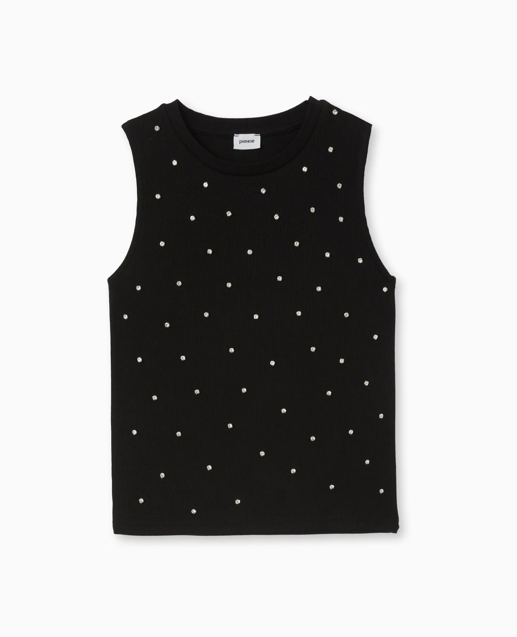 Pimkie Toute La Collection|T-Shirt Et Top^Top Sans Manches Avec Strass En All Over -