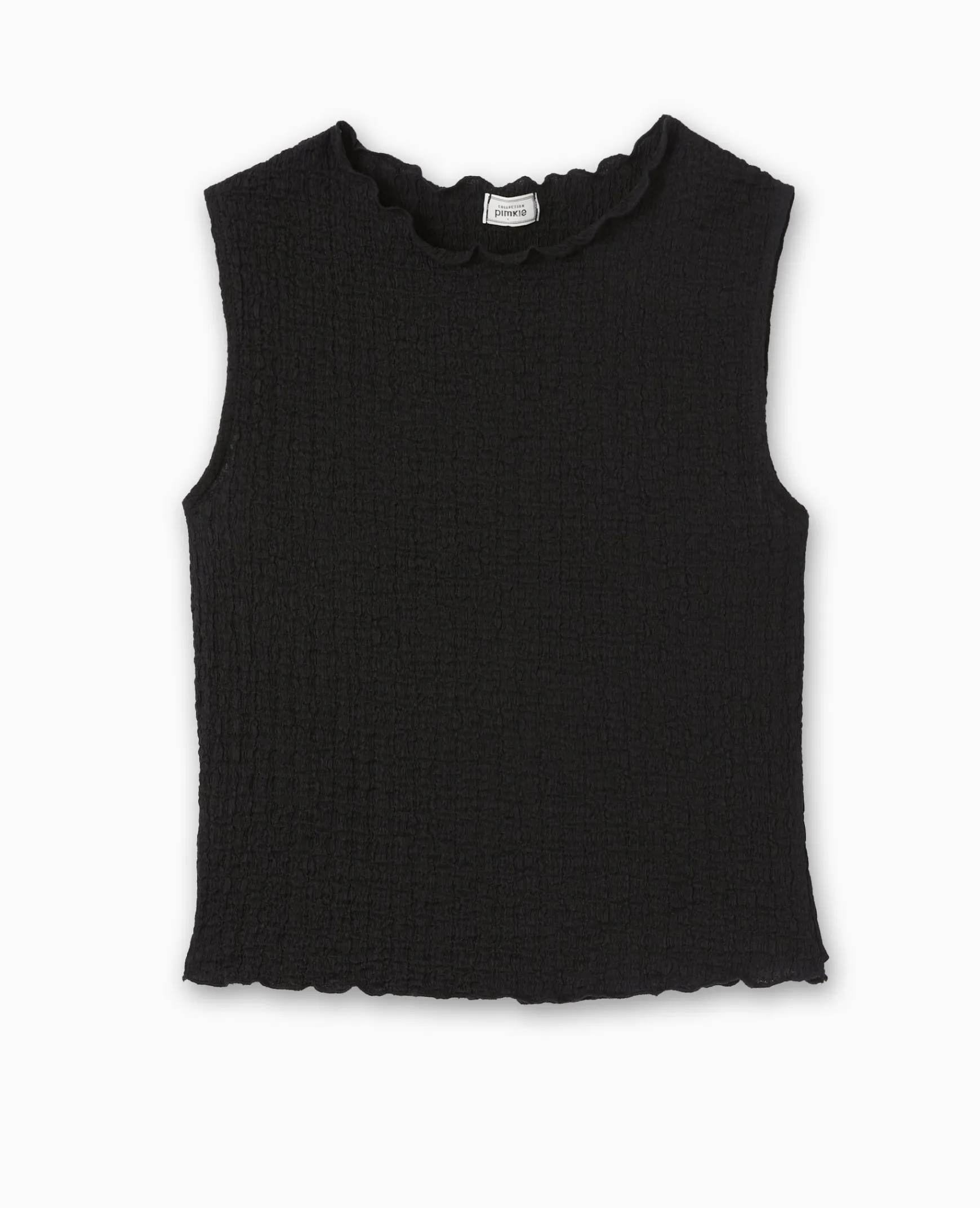 Pimkie T-Shirt Et Top^Top Sans Manches En Tissu Reliéfé -