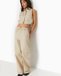 Pimkie Toute La Collection|Chemise Et Blouse^Top Veste Sans Manches Avec Poches -