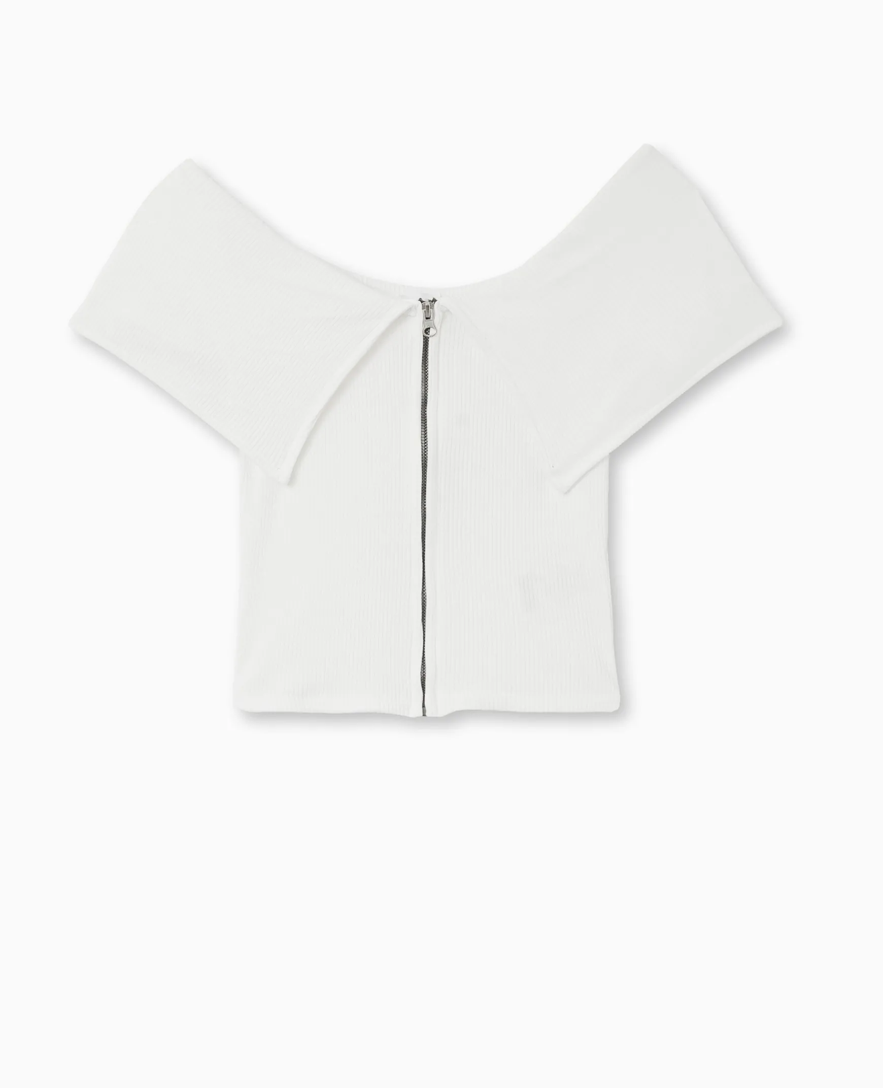 Pimkie Toute La Collection|T-Shirt Et Top^Top Zippé Avec Encolure Bardot -