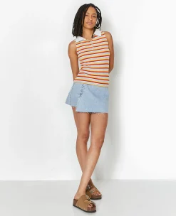 Pimkie Toute La Collection|T-Shirt Et Top^Top Zippé Sans Manches Avec Col Polo -