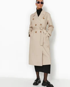 Pimkie Manteau Et Blouson|Toute La Collection^Trench En Toile Avec Ceinture -
