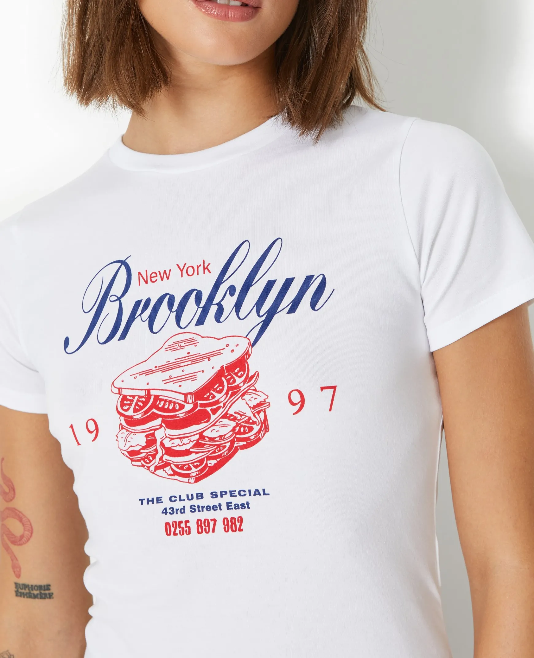 Pimkie T-Shirt Et Top^T-shirt Ajusté Avec Print Devant -