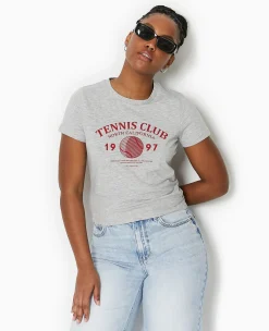 Pimkie Toute La Collection|T-Shirt Et Top^T-shirt Ajusté Avec Print Devant -