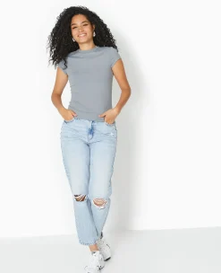 Pimkie Toute La Collection|T-Shirt Et Top^T-shirt Ajusté En Maille Extensible -