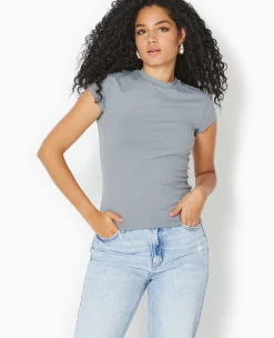 Pimkie Toute La Collection|T-Shirt Et Top^T-shirt Ajusté En Maille Extensible -