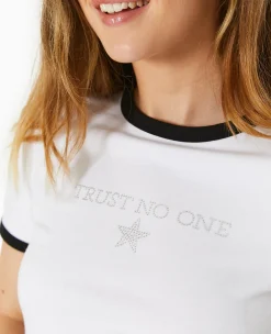 Pimkie T-Shirt Et Top^T-shirt Avec Message En Strass -