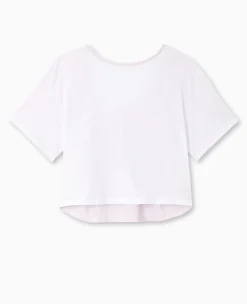 Pimkie T-Shirt Et Top^T-shirt Bi-matiè;re Avec Nouettes Dos -