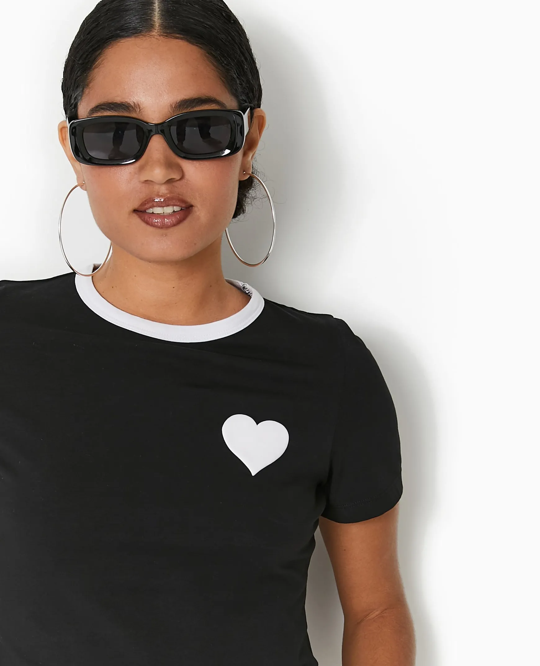 Pimkie Toute La Collection|T-Shirt Et Top^T-shirt Court Avec Cœur -