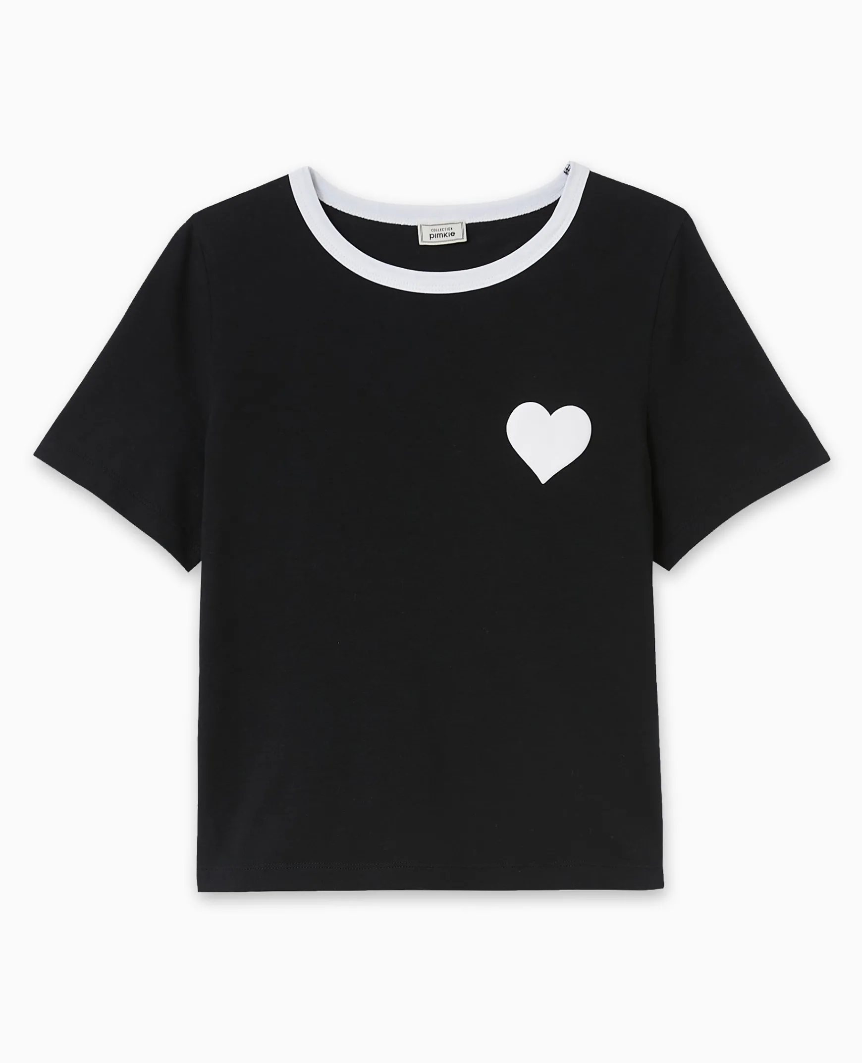 Pimkie Toute La Collection|T-Shirt Et Top^T-shirt Court Avec Cœur -
