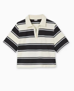 Pimkie Toute La Collection|T-Shirt Et Top^T-shirt Court Col Polo Rayé -