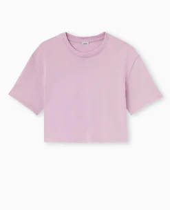 Pimkie T-Shirt Et Top^T-shirt Court En Coton épais Effet Délavé -