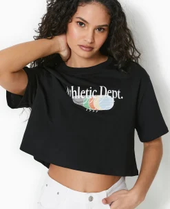 Pimkie T-Shirt Et Top^T-shirt Cropped Avec Print Devant -