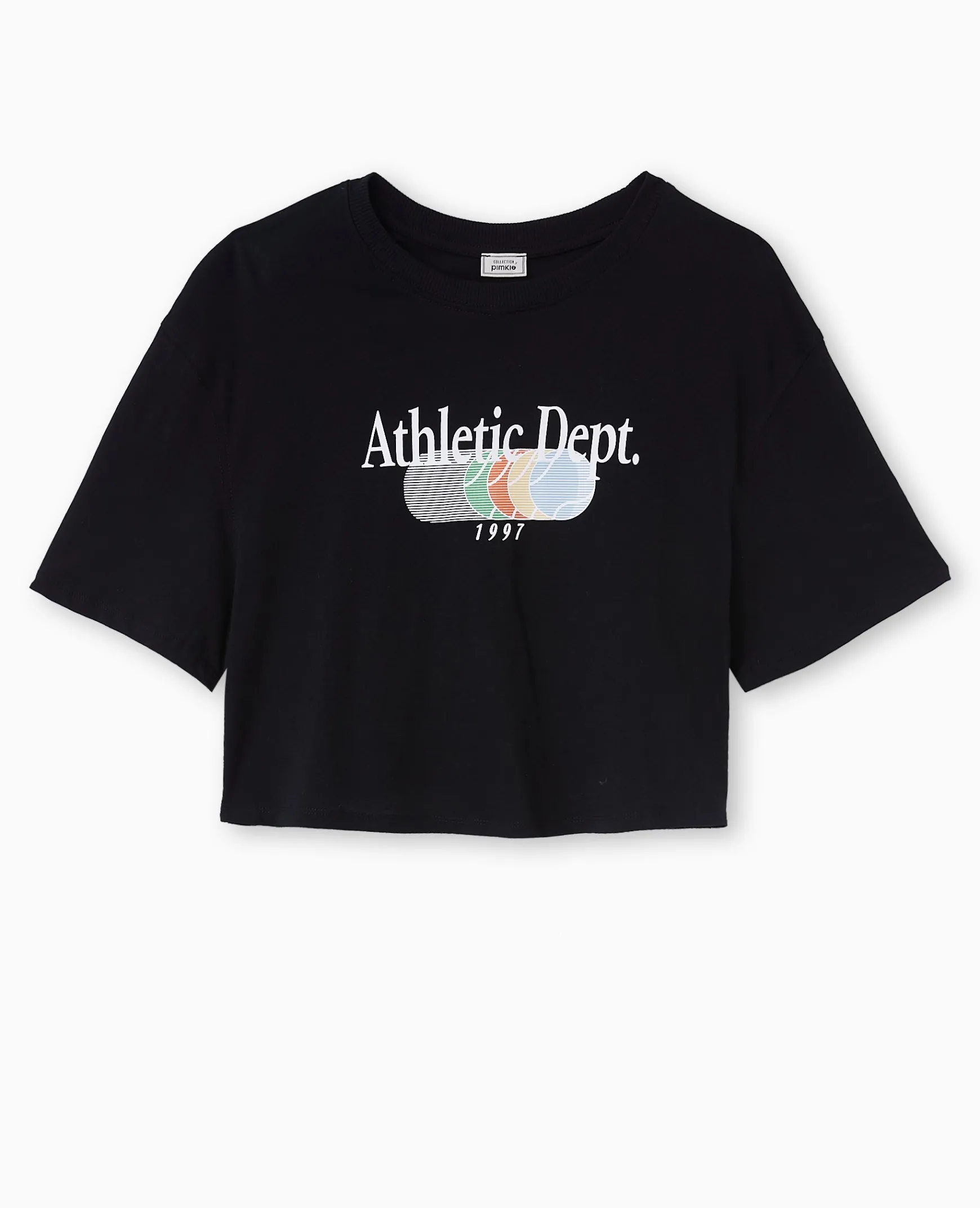 Pimkie T-Shirt Et Top^T-shirt Cropped Avec Print Devant -