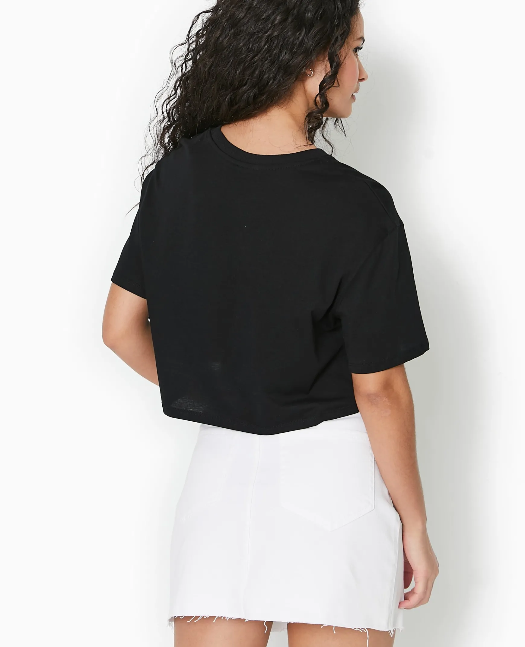 Pimkie T-Shirt Et Top^T-shirt Cropped Avec Print Devant -