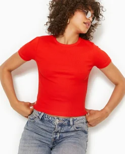 Pimkie T-Shirt Et Top^T-shirt En Maille Côtelée -