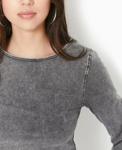 Pimkie T-Shirt Et Top^T-shirt Manches Longues Effet Délavé -