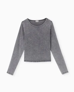 Pimkie T-Shirt Et Top^T-shirt Manches Longues Effet Délavé -