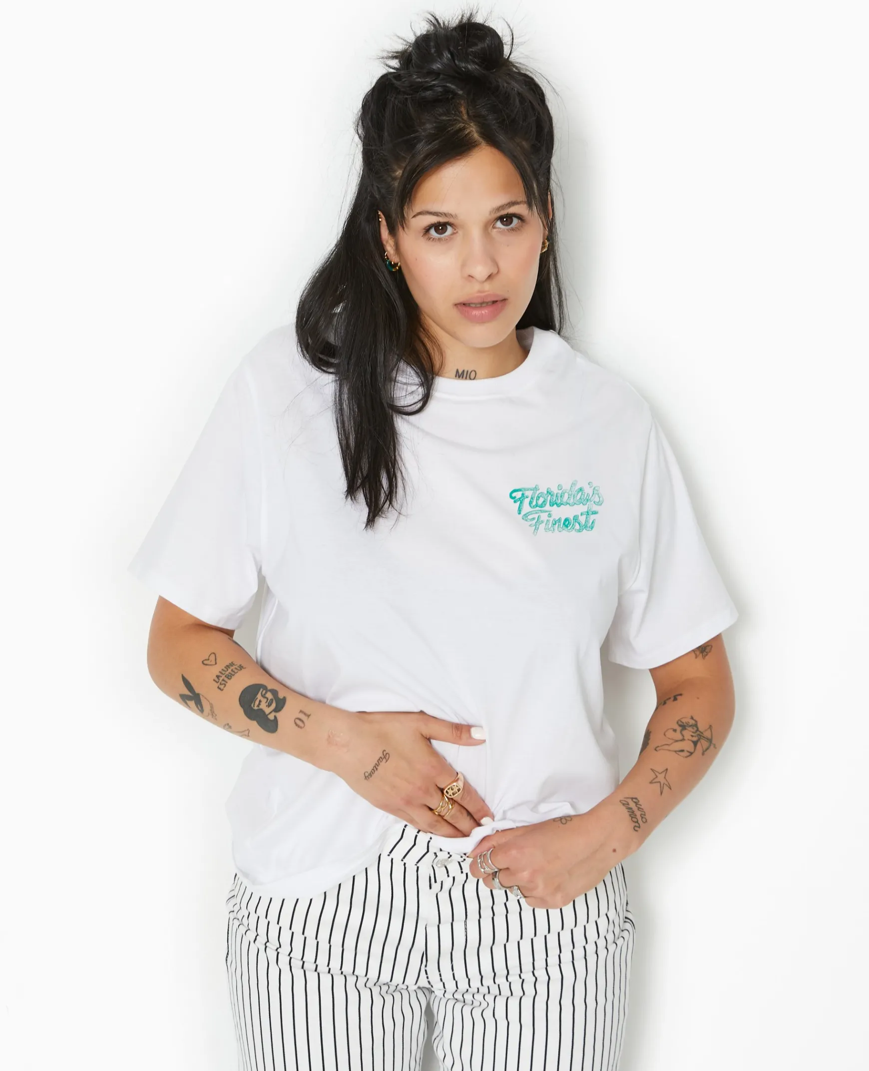 Pimkie Toute La Collection|T-Shirt Et Top^T-shirt Oversize Avec Print Poitrine Et Dos -