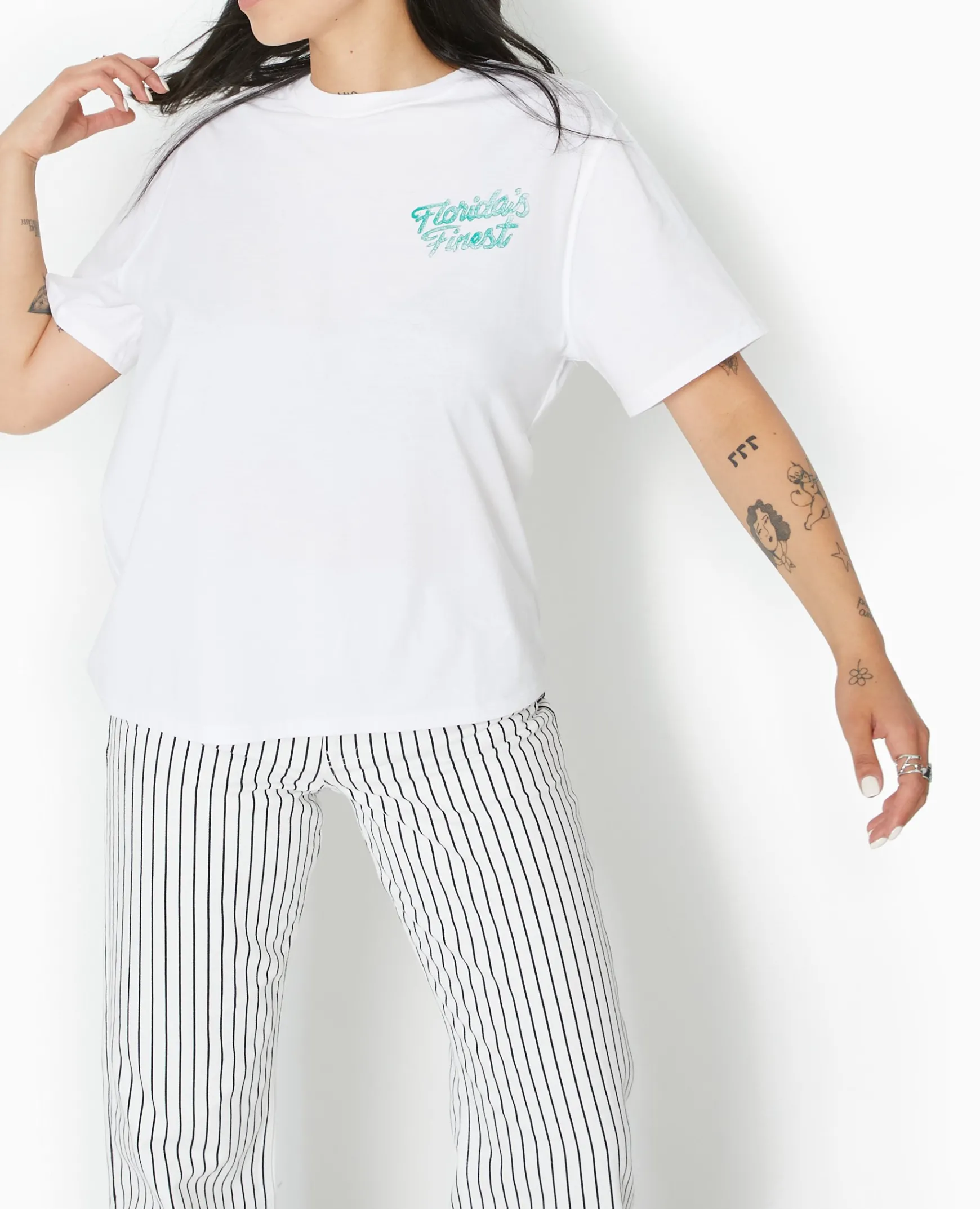 Pimkie Toute La Collection|T-Shirt Et Top^T-shirt Oversize Avec Print Poitrine Et Dos -