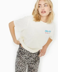 Pimkie Toute La Collection|T-Shirt Et Top^T-shirt Oversize Avec Print Poitrine Et Dos -