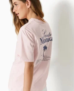 Pimkie T-Shirt Et Top^T-shirt Oversize Avec Print Poitrine Et Dos -