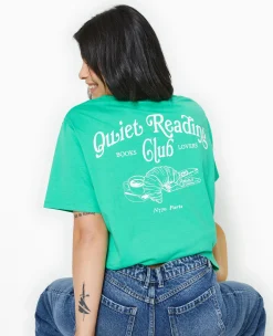 Pimkie Toute La Collection|T-Shirt Et Top^T-shirt Oversize Avec Print Poitrine Et Dos -