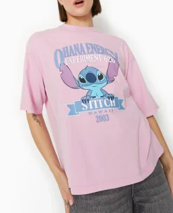 Pimkie T-Shirt Et Top^T-shirt Oversize Avec Print STITCH -