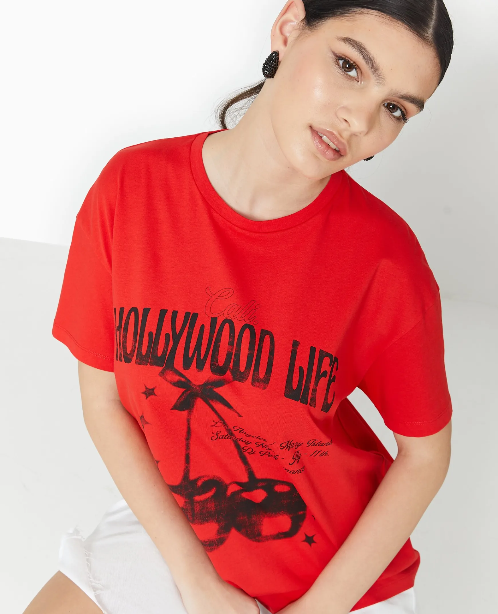 Pimkie T-Shirt Et Top^T-shirt Oversize Avec Print -