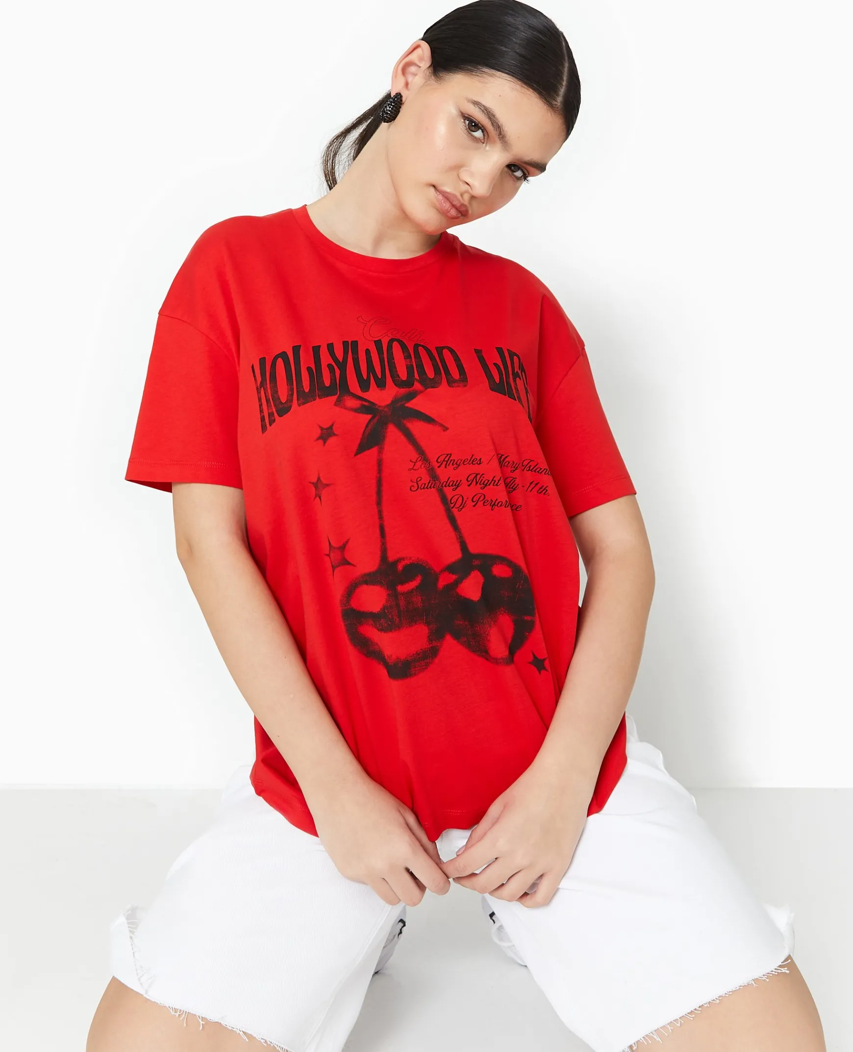 Pimkie T-Shirt Et Top^T-shirt Oversize Avec Print -
