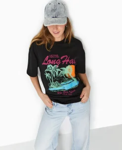 Pimkie T-Shirt Et Top^T-shirt Oversize Avec Print Devant -