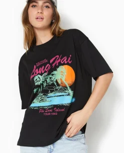 Pimkie T-Shirt Et Top^T-shirt Oversize Avec Print Devant -