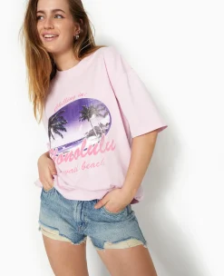 Pimkie T-Shirt Et Top^T-shirt Oversize Avec Print Devant -
