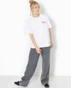 Pimkie Toute La Collection|T-Shirt Et Top^T-shirt Oversize Avec Print Poitrine Et Dos -