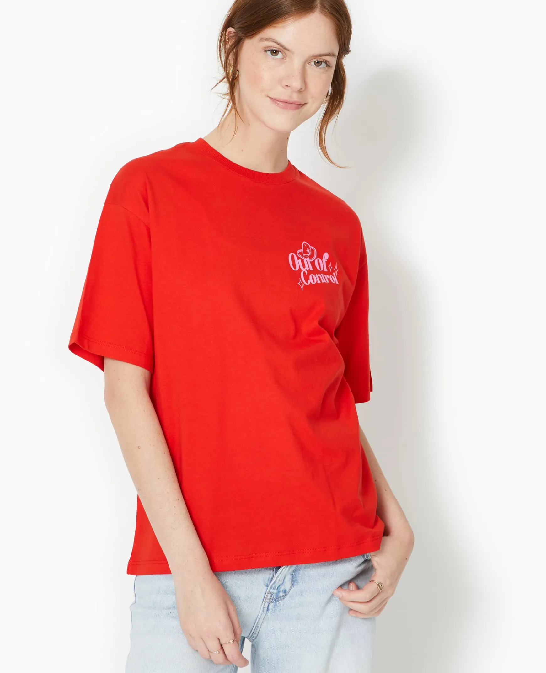 Pimkie T-Shirt Et Top^T-shirt Oversize Avec Print Devant Et Dos -