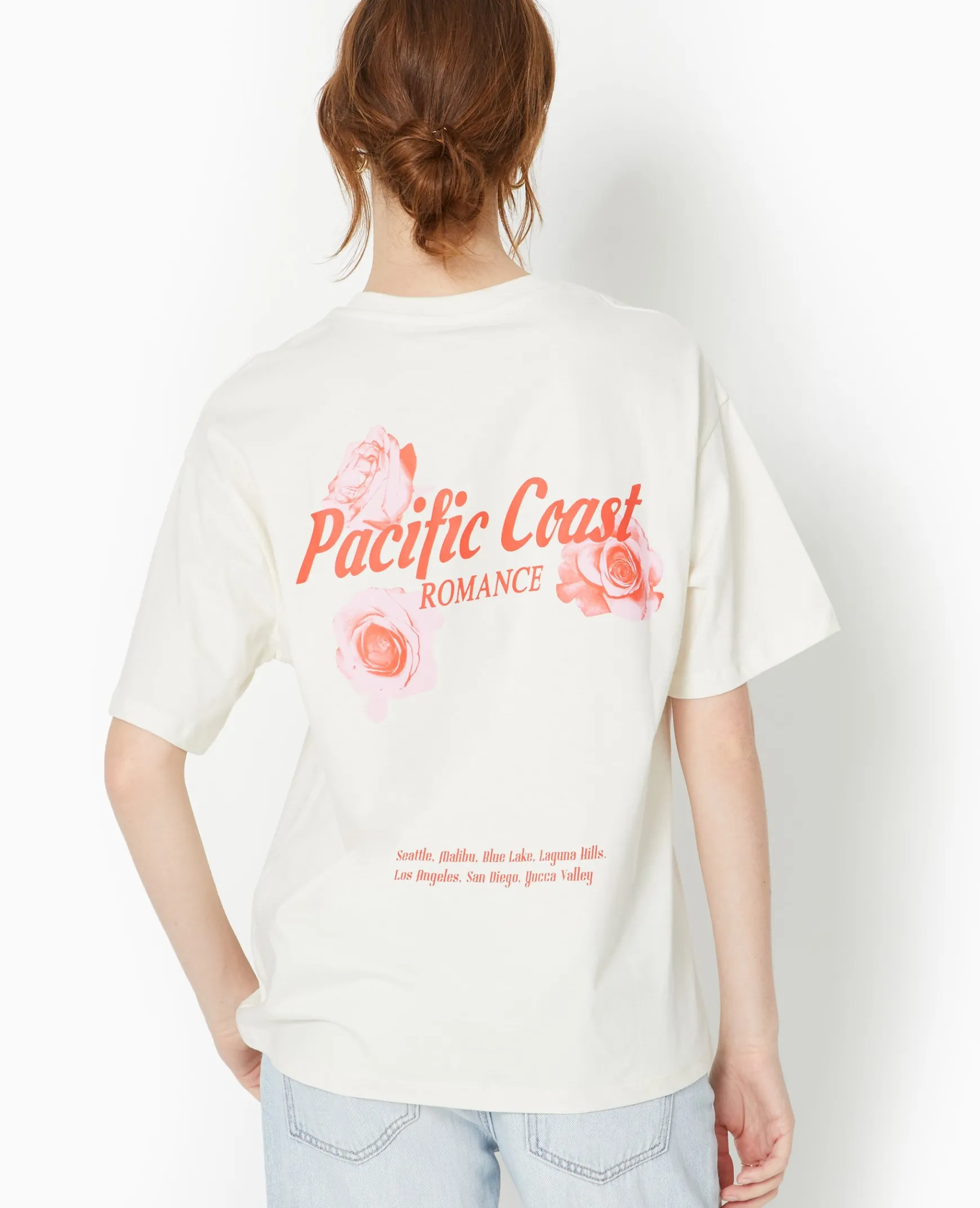 Pimkie Toute La Collection|T-Shirt Et Top^T-shirt Oversize Avec Print Devant Et Dos -