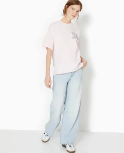 Pimkie Toute La Collection|T-Shirt Et Top^T-shirt Oversize Avec Print Devant Et Dos -