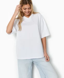 Pimkie T-Shirt Et Top^T-shirt Oversize Col V Manches Descendues -