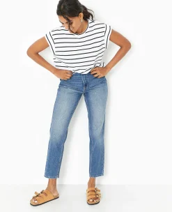 Pimkie Pimkie Positive|T-Shirt Et Top^T-shirt Oversize Sans Manches Rayé -