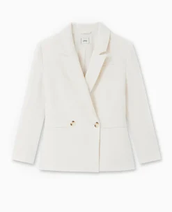 Pimkie Tailleur|Veste Et Blazer^Veste Blazer En Tissu Effet Lin Rustique -