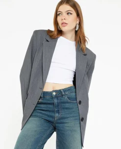 Pimkie Tailleur|Veste Et Blazer^Veste Blazer Oversize Avec épaulettes -