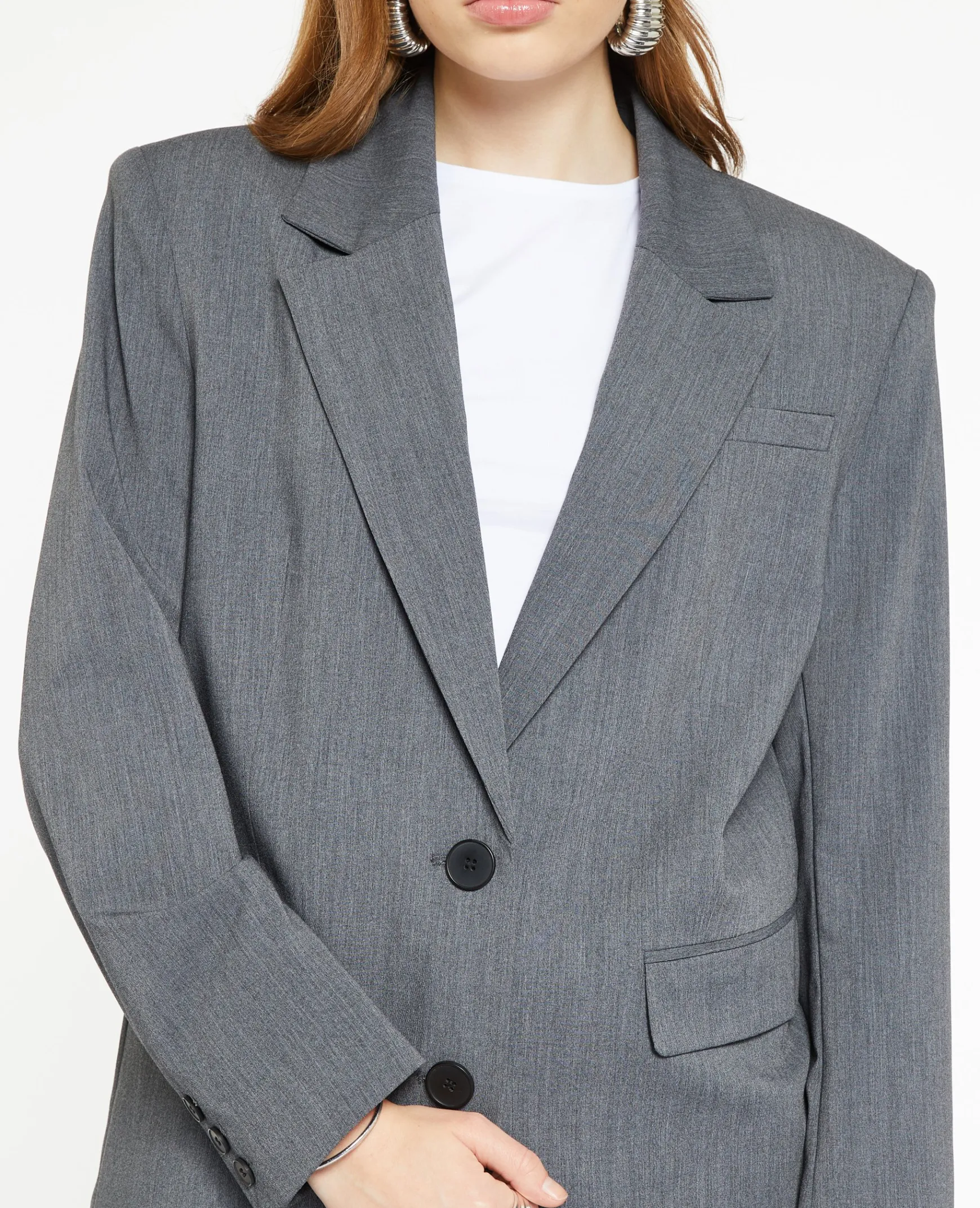 Pimkie Tailleur|Veste Et Blazer^Veste Blazer Oversize Avec épaulettes -