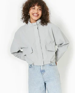 Pimkie Veste Et Blazer^Veste Coupe-vent Courte Avec Liens Et Stoppeurs -