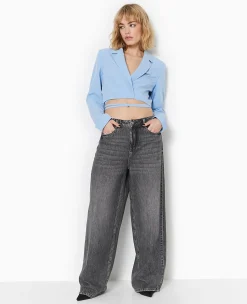 Pimkie Tailleur|Ensembles^Veste Cropped Avec Liens à Nouer -